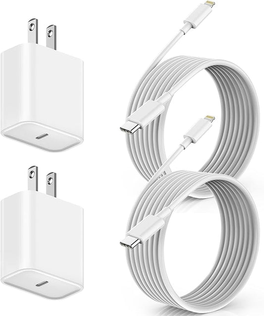 Fast Apple iPhone Charger,2Pack Apple Charge Cable iPhone Charger Fast Charging 6Foot Phone Charging USB C Charge Adapter 6FT Type C to Lightning Cable for iPhone 14/13/12/11 Pro Max/XR/XS/SE2022/iPad