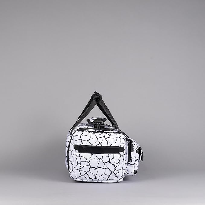 WOLFpak 20L Mini Duffle Bag for Gym & Travel | Waterproof Carry-On Weekender Bag with Shoe Compartment, Hard Bottom, and Tactical Molle System (Part 2: The Reign)