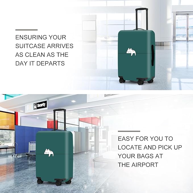 Luggage Cover, Washable Suitcase Cover, Suitcase Protector Anti-scratch Bag cover