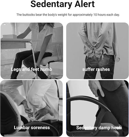 JNHEST Travel Seat Cushion, 3D Inflatable Seat Cushion for Long Flights, Portable Airplane Seat Travel Cushion, 49 airbags for Office Chairs & Wheelchair, Ergonomically Comfortable Pressure Relief.