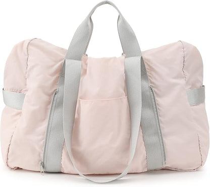 VanFn Foldable Travel Duffel Bag, Sports Duffels Gym Bag, Rainproof Nylon Totes, Sports Shoulder Handbag, Lightweight Duffle Bags For Women & Men, Outdoor Weekend Bag, P.Travel Series