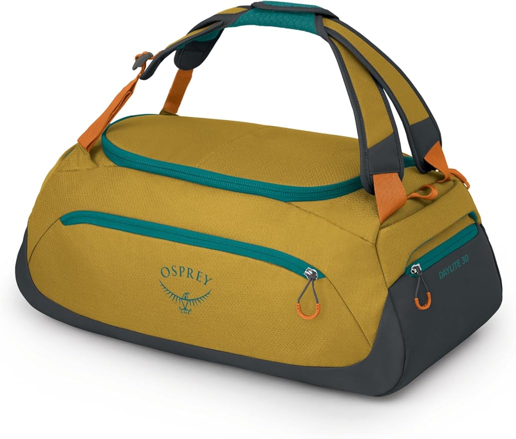 Osprey Daylite Duffel Backpack - Convertible Everyday Duffel Bag for Gym, Commute, and Travel