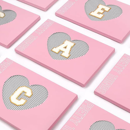 2 PCS Initial Makeup Bags for Women: Cosmetic Bag for Travel Toiletry - Birthday Gifts for 11 12 13 14 15 16 17 18 Years Old Girl Graduation Teacher Gift- Teen Girl Gifts Trendy Stuff - Black K