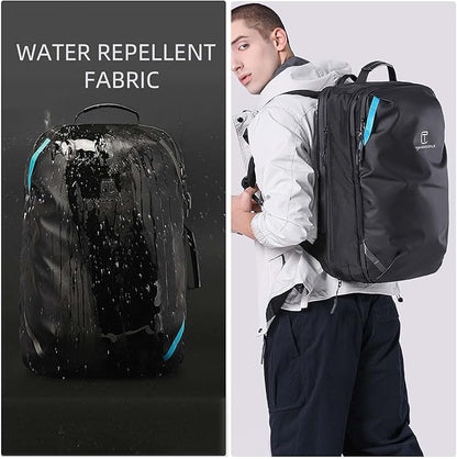 Travel Carry on Backpack, Extra Large Expandable 45L Backpack for Flight approved, 17.3" Laptop with USB Charging Port Backpacks, Water Resistant Computer Business Backpack for Men & Women