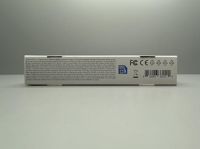 Satechi Passport Holder for Travel with Find My, Passport Cover with 4 Card Holder, Wireless Charging, and RFID protection – Travel Essential Vegan Leather Passport– Sand