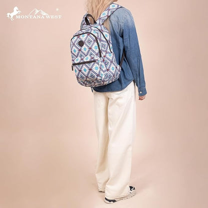 Montana West Backpack for Women Western Travel Backpack Purse Casual Daypack for Laptop College