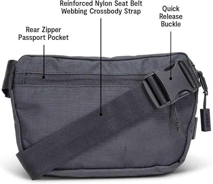 Baboon to the Moon Full Size Fanny Pack 3L – Womens Crossbody, Belt Bag for Women, Fanny Pack for Men, Crossbody Bags for Women Travel, Waist Bags