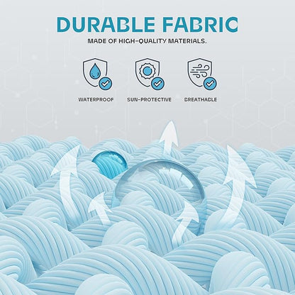 3 packs Garment Bags for Travel and Closet Storage with Zipper Pocket, Heavy Duty Waterproof Hanging Suit Bag with Handles for Suits, Coats, Jackets, Shirts