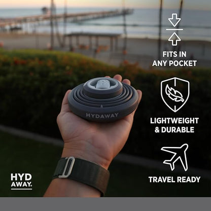 HYDAWAY 25oz Collapsible Water Bottle - BPA-Free, Leakproof, Lightweight, and Space-Saving - Perfect for Hiking, Travel, and All-Day Hydration