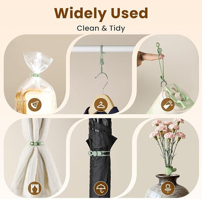 30 Pcs Silicone Data Cable Organizer, Reusable Cable Ties Wire Organizers for Office, Multipurpose Elastic Cord Wraps Cable Management for Charging Cord,Appliances,Home,Office,Kitchen,School,Travel