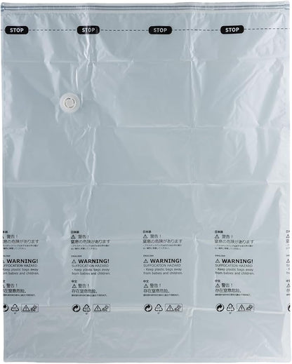 NeatNest 6 Pack Large Vacuum Storage Bags – Flat Space Saver Bags (31.5"×39.4") for Comforters, Blankets, Duvets & Winter Clothes, Airtight Compression with Vacuum or Hand Press, Durable & Reusable