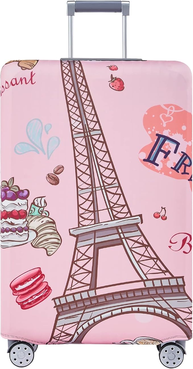 TRAVELKIN more than travel Luggage Covers For Suitcase Tsa Approved,Suitcase Cover Protector Fit 18-32 Inch Luggage