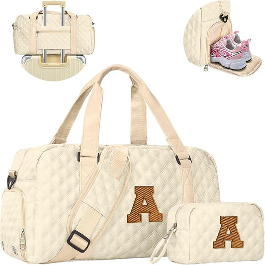 Birthday Gifts for Women Girls Duffle Bag: Christmas gifts Letter Carry on bags, Dance Cheer bag Sports for Girl, Kid Gymnastics Bags, Birthday Gifts for Women Girl Kids Teens Mom