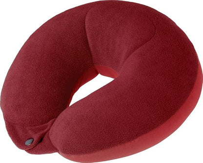 Classic Bean Sleeper, Comfortable Travel Pillow Filled with Micro Polybeans, Neck Pillow for Uninterrupted Sleep, Ideal for Airplane, Bus, Car, and Train, Travel Essentials, Assorted Colors