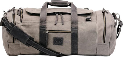 55L Nomad Canvas Duffel (Gray)