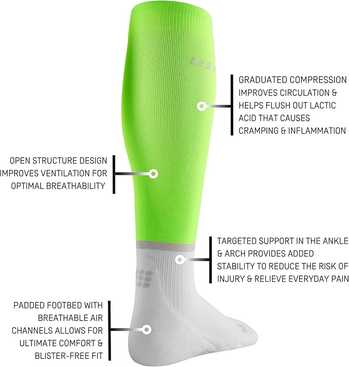CEP Women's Running Compression Tall Socks 4.0 - Athletic Long Socks For Performance