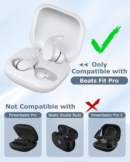 Charging Case Replacement Compatible with Beats Fit Pro - 700mAh Battery Wireless Earbuds Charger Case with Bluetooth Pairing