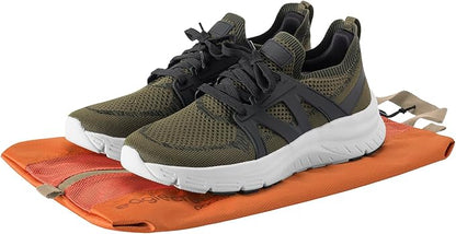 Eagle Creek Pack-It Reveal Extended Stay Set - Compression Travel Packing Cubes Set - Eco-Friendly - Quick-Drying, Water-Resistant Fabric - Pack of 6 - Mandarin