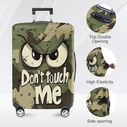 ANNA QUEEN Travel Luggage Cover Suitcase Protector Suitcase Cover Anti-Scratch,Stretchable Bag Cover Washable Durable Polyester