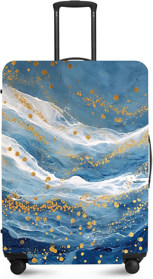 ANNA QUEEN Travel Luggage Cover Suitcase Protector Suitcase Cover Anti-Scratch,Stretchable Bag Cover Washable Durable Polyester