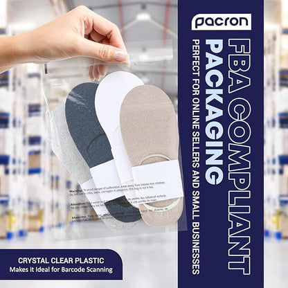 Strong Clear Poly Bags 9"x12"(1000),10"x13"(1000),12"x15"(1000)– Self Seal Plastic Packs for Packaging| Resealable Bags with Suffocation Warning | Clear Packaging for Small Business, Shopping & Retail