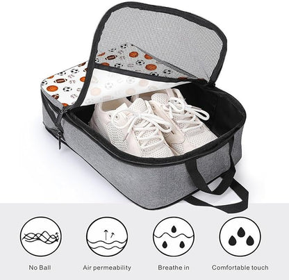 Golf Shoe Dust Bags Basketball Soccer Football Baseball Ball Portable Shoe Packing Storage Organizer with Handle Packing Organizer for Sneakers