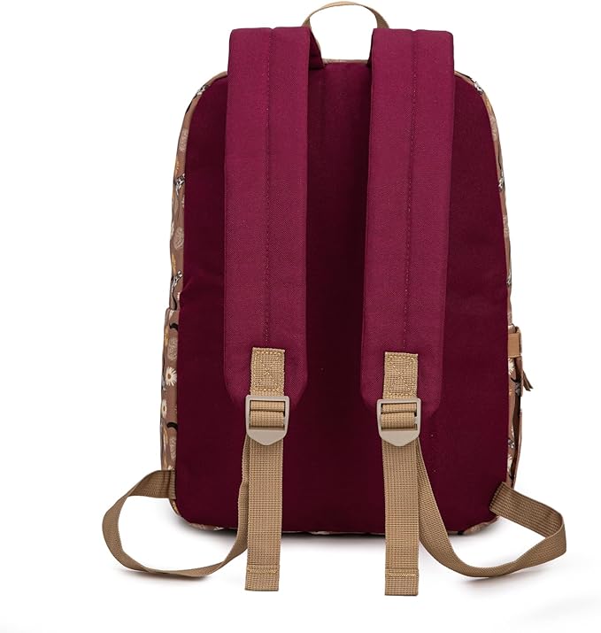 Montana West Backpack for Women Men 2 PCS Lightweight College Bookbags Casual Daypack Backpacks for Commute & Travel