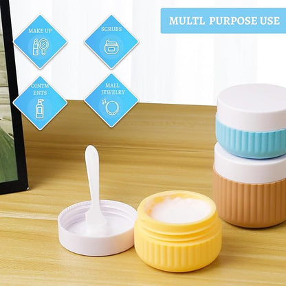 Silicone Travel Bottles, 25 Pack TSA Approved Travel Size Containers for Toiletries, Leak Proof Refillable & Squeezable Toiletry Bottles Kit with Clear Bag for Shampoo Lotion Cream Conditioner