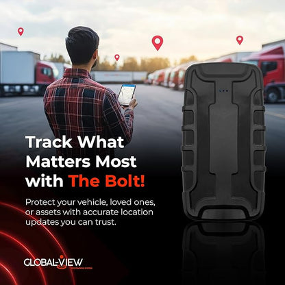 Hidden Magnetic GPS Tracker (USA Tech) – Up to 6-Month Battery, Real-Time Tracking, Geofence & Speed Alerts, Subscription Required