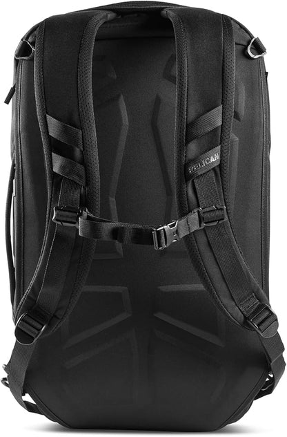 Pelican Aegis Backpack - 45 Liter Travel Backpack - Converts as a Duffel Bag (Black)