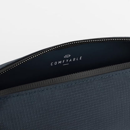 Comfyable Small Toiletry Bag for Men, Slim Mini Toothbrush Bag, Dopp Kit Bag