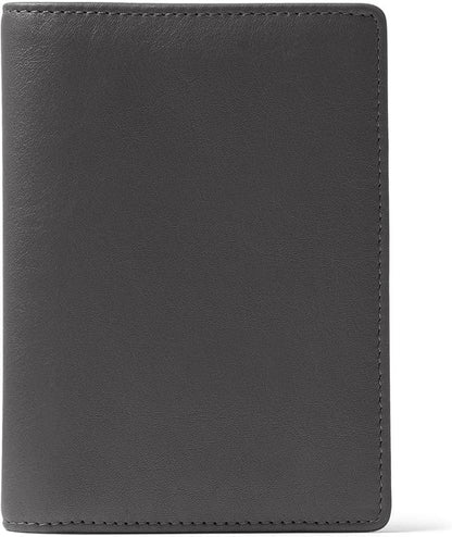 Leatherology Deluxe Passport Cover – Leather Travel Wallet with Card Slots, Pockets & Cash Storage