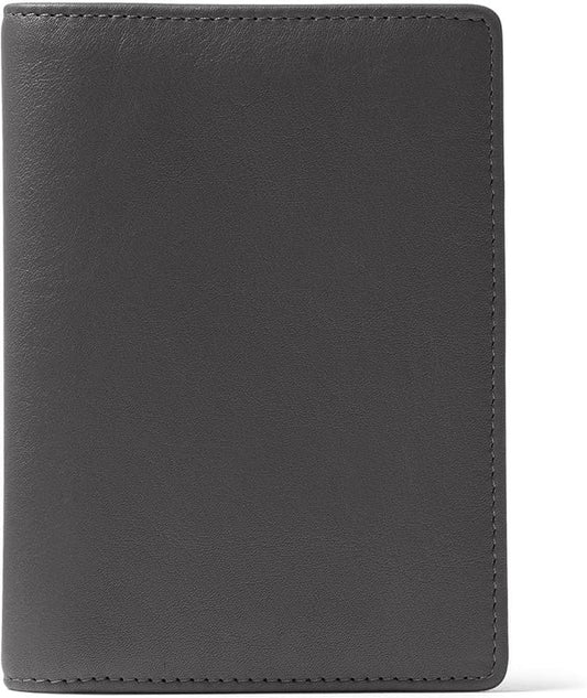 Leatherology Deluxe Passport Cover – Leather Travel Wallet with Card Slots, Pockets & Cash Storage