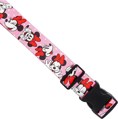 Disney Minnie Mouse Luggage Strap 2-Piece Set Officially Licensed, Adjustable Luggage Straps from 30'' to 72''