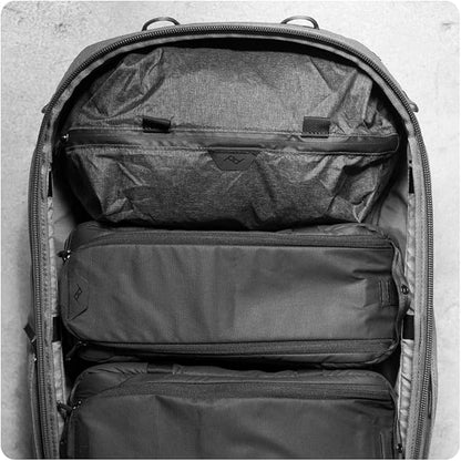 Peak Design Shoe Pouch, Eclipse, Ultralight Travel Organizer Bag for Shoes or Other Items, Weatherproof Shell, Packs into Itself, Fits 1–2 Pairs of Shoes, Works with Peak Design Travel Bags