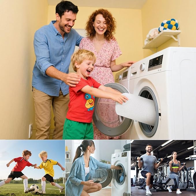 Shoe Washing Machine Bag 2Pack - Reusable Shoe Laundry Bag with Mesh Socks Bag - 360°Deep Protective Cleaning Bags for Sneakers Delicate Footwear - Home Dorm Travel Essentials, White