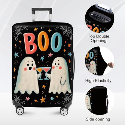 ANNA QUEEN Travel Luggage Cover Suitcase Protector Suitcase Cover Anti-Scratch,Stretchable Luggage Travel Bag Cover Washable