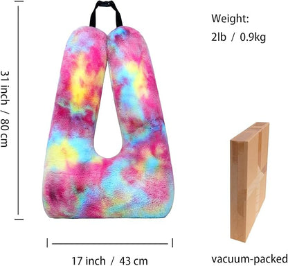 Car Pillow - Soft Adult and Child Car Sleeping Neck Head Support H-Shape Travel Pillow Cushion Car Seat Safety