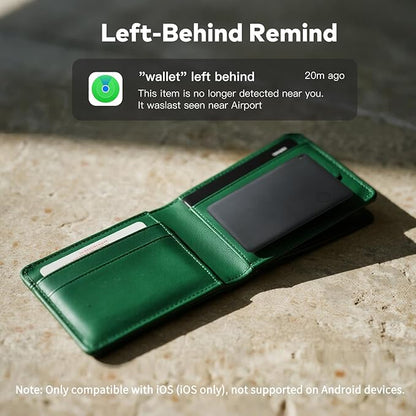 [Apple MFi Certified] Apple MFi Find My Tracker, iOS Exclusive, 4-Year Battery, IP68 Waterproof, 95dB Alarm, Keys Finder and Item Locator for Keys, Bags, and Passport.（2025 Model）(2 Pick)