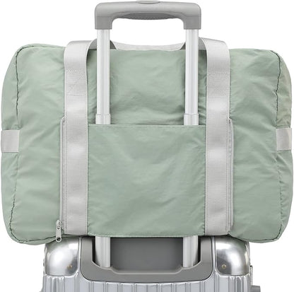 VanFn Foldable Travel Duffel Bag, Sports Duffels Gym Bag, Rainproof Nylon Totes, Sports Shoulder Handbag, Lightweight Duffle Bags For Women & Men, Outdoor Weekend Bag, P.Travel Series