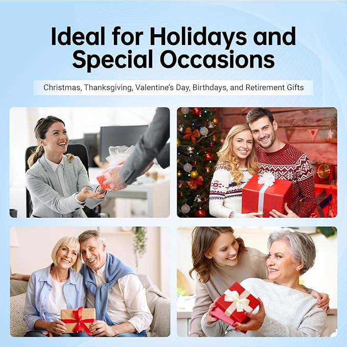 Neck Massager for Pain Relief deep Tissue, Neck Pillow Airplane with Heat and kneading, Neck Support Pillow for Sleeping Traveling Office & Home, Ideal for Women and Men (Blue)