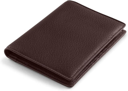 Leatherology Deluxe Passport Cover – Leather Travel Wallet with Card Slots, Pockets & Cash Storage