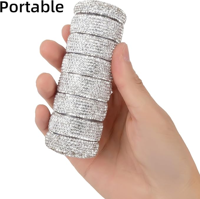 Pill Organizer Travel Medicine Supplement Organizer Weekly Pill Box 7 Day Daily Vitamin Cases Portable Stackable Pill Caddy for Women(Silver)