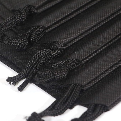 12 Pack Shoe Bags for Travel Non-Woven with Rope for Men and Women Large Shoes Pouch Storage Packing Organizers