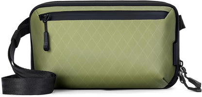 Electronics Organizer Tech Travel Pouch – Waterproof Nylon Diamond Quilted & 900D Travel Case Cable Bag for Cords Chargers