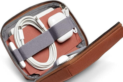 Bellroy Tech Kit Compact (Tech Accessories Organizer, Zipper Pouch) - Bronze