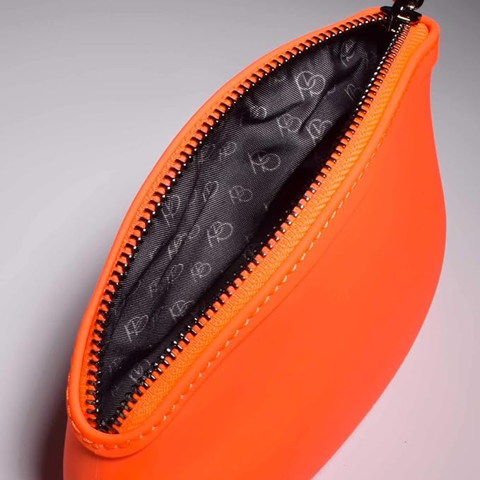 Small Makeup Bag by Pudinbag | The Premium Silicone Purse Bag | Vegan Hygenic Eco-friendly | Water and Heat Resistant