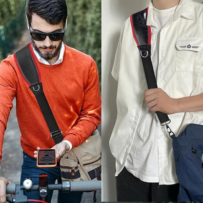 Shoulder Strap 79" Universal Handbag Strap with Ultra-thick Fixed Padded and Dual Balanced Adjustable Buckles Crossbody Strap