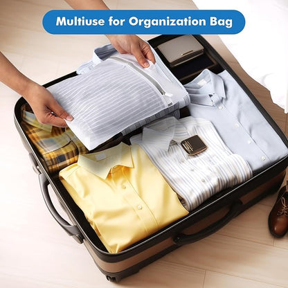 5Pcs Laundry Bags Mesh Wash Bags, Delicate Laundry Bags for Clothes, Hosiery, Underwear, Bed linen - 5 Size