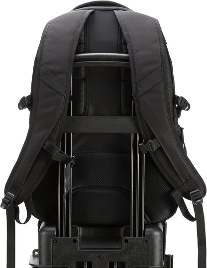 Amazon Basics Travel Laptop Backpack for 17 in / 43.1 cm Laptop, Black